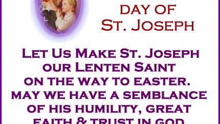 St. Joseph's Feast Day